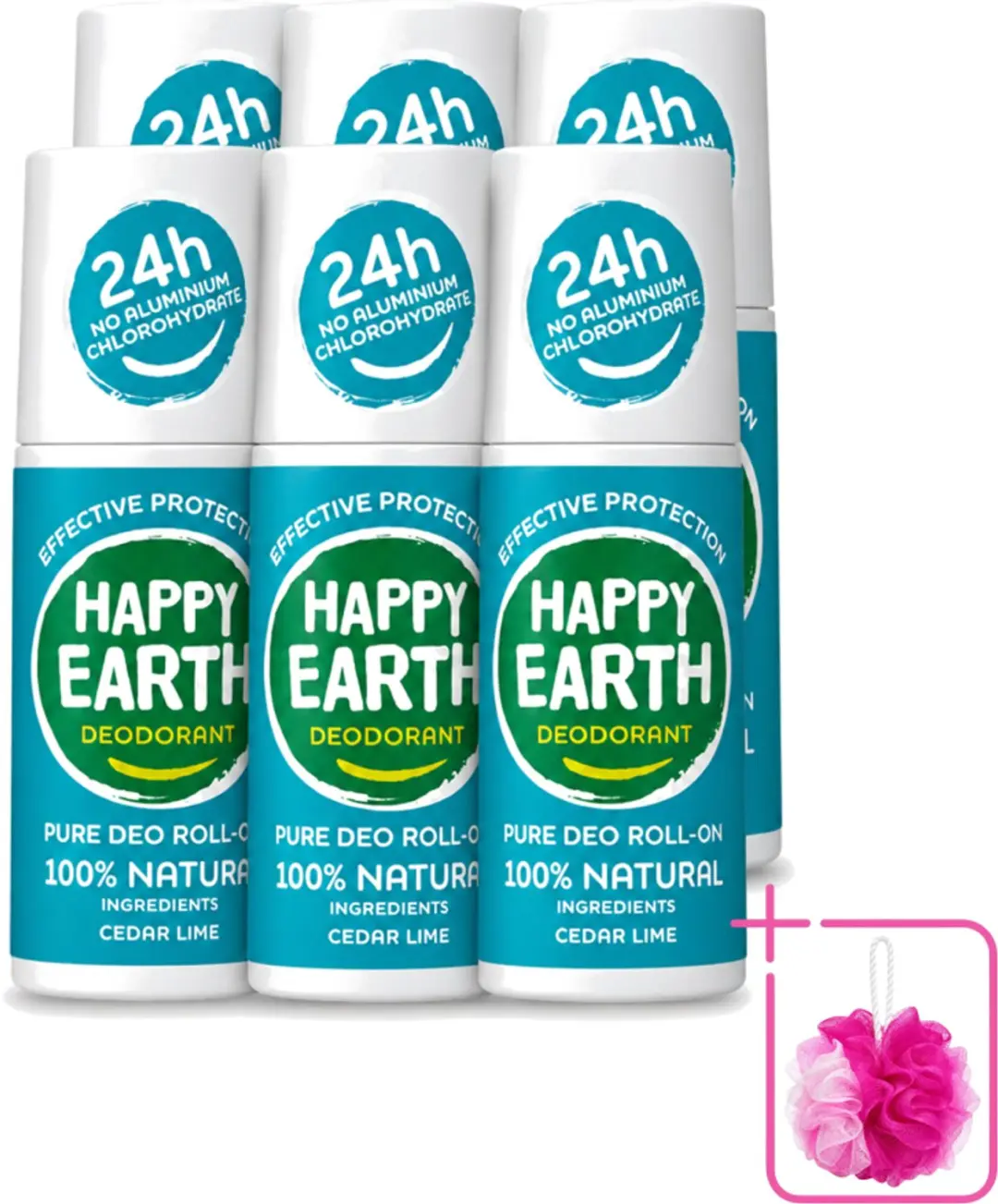 6 x Happy Earth