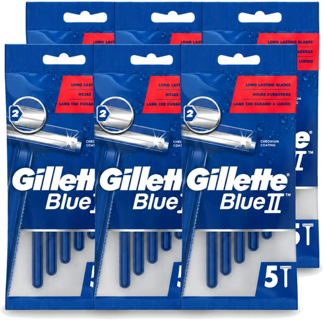 6 x Gillette