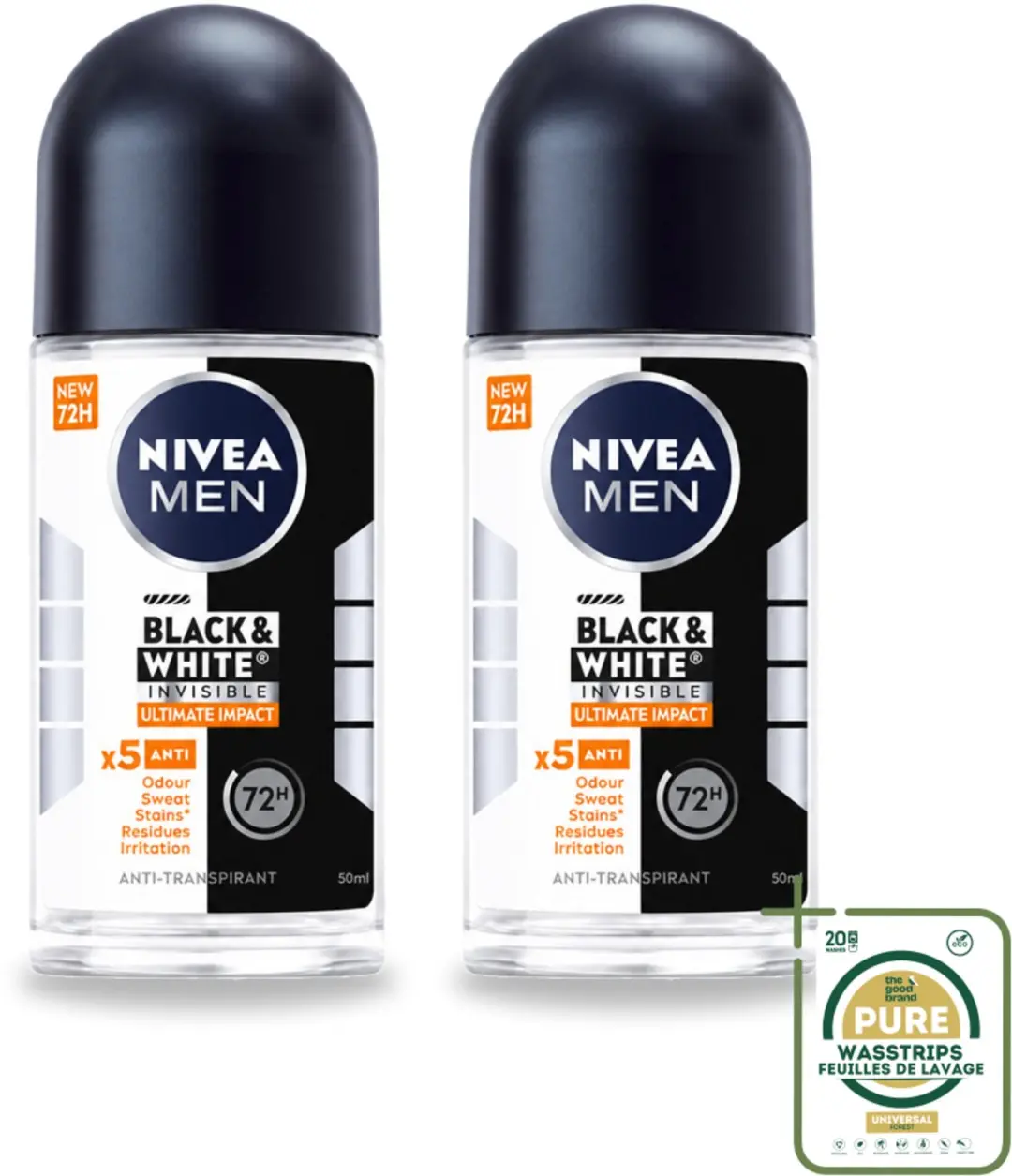2 x NIVEA MEN