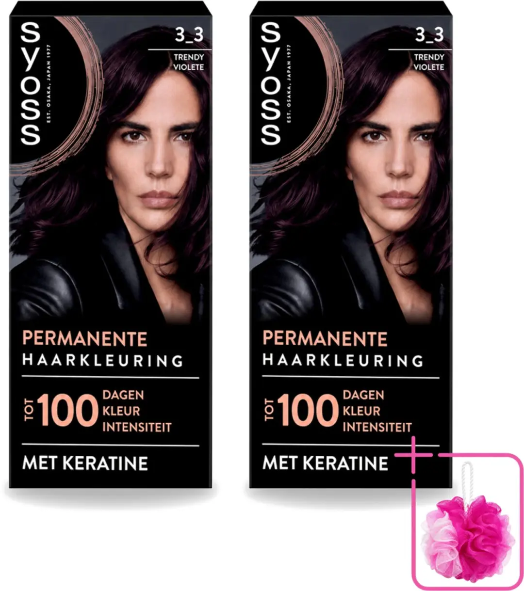 2 x SYOSS Permanent Coloration 3-3
