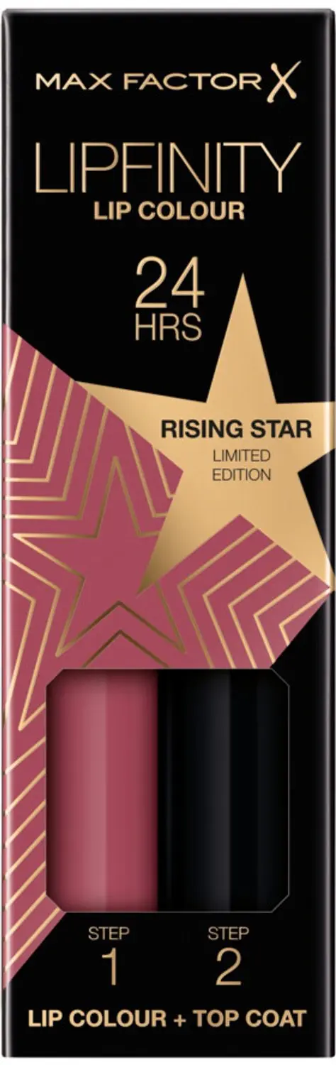 Max Factor Lipfinity Liquid Lipstick Limited Edition 084 Rising Star - 2x2,3ml - afbeelding 2 van 3