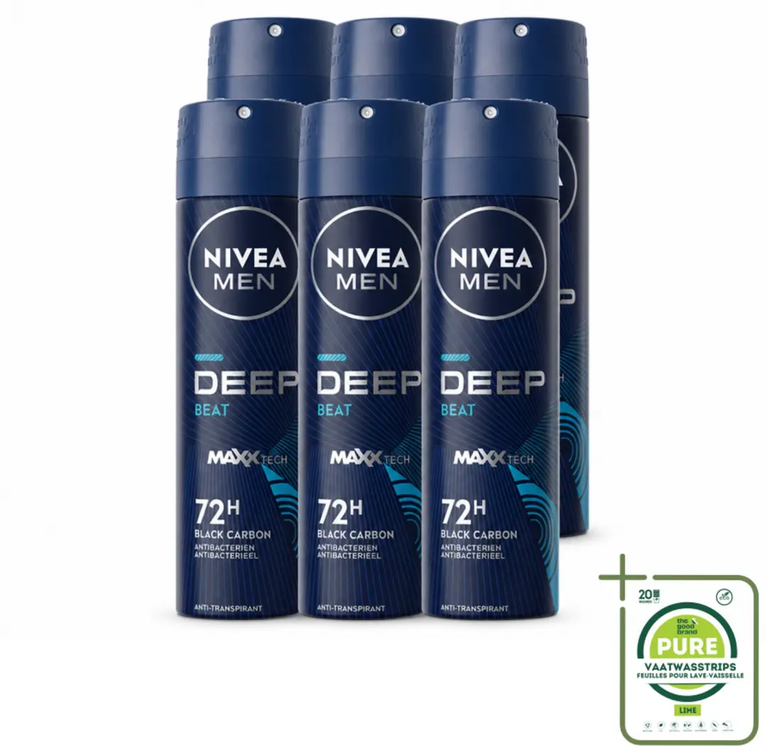 6 x NIVEA MEN