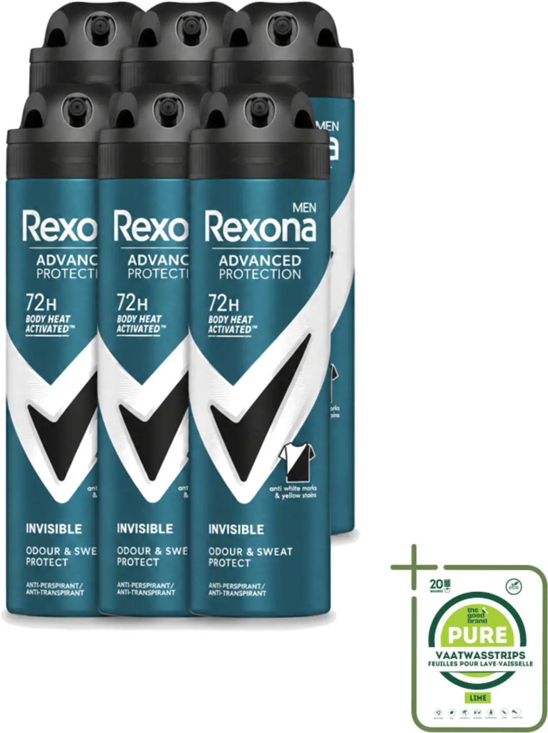 6 x Rexona Men