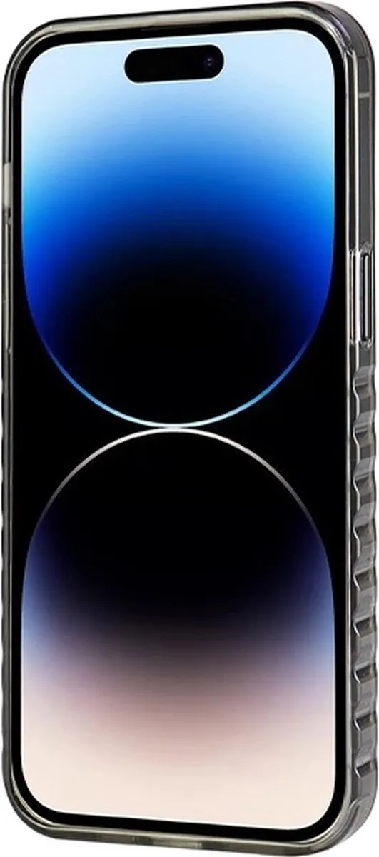 Audi IML Big Logo Back Case - iPhone 14 Pro - Zwart - afbeelding 5 van 6