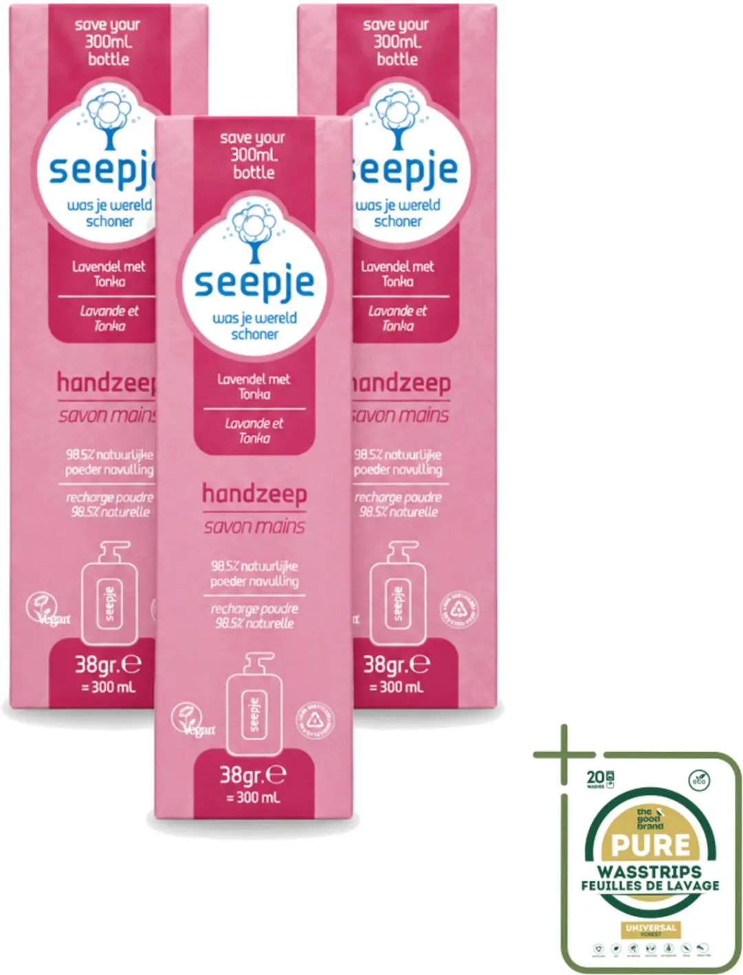 3 x Seepje