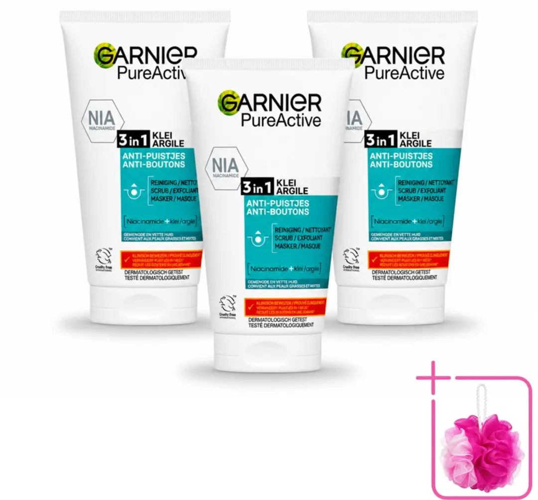 3 x Garnier