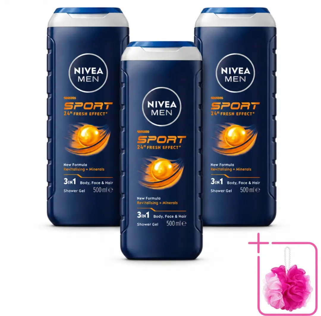 3 x NIVEA MEN