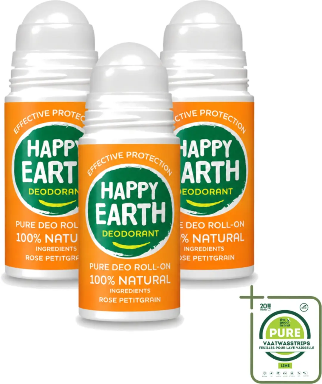 3 x Happy Earth