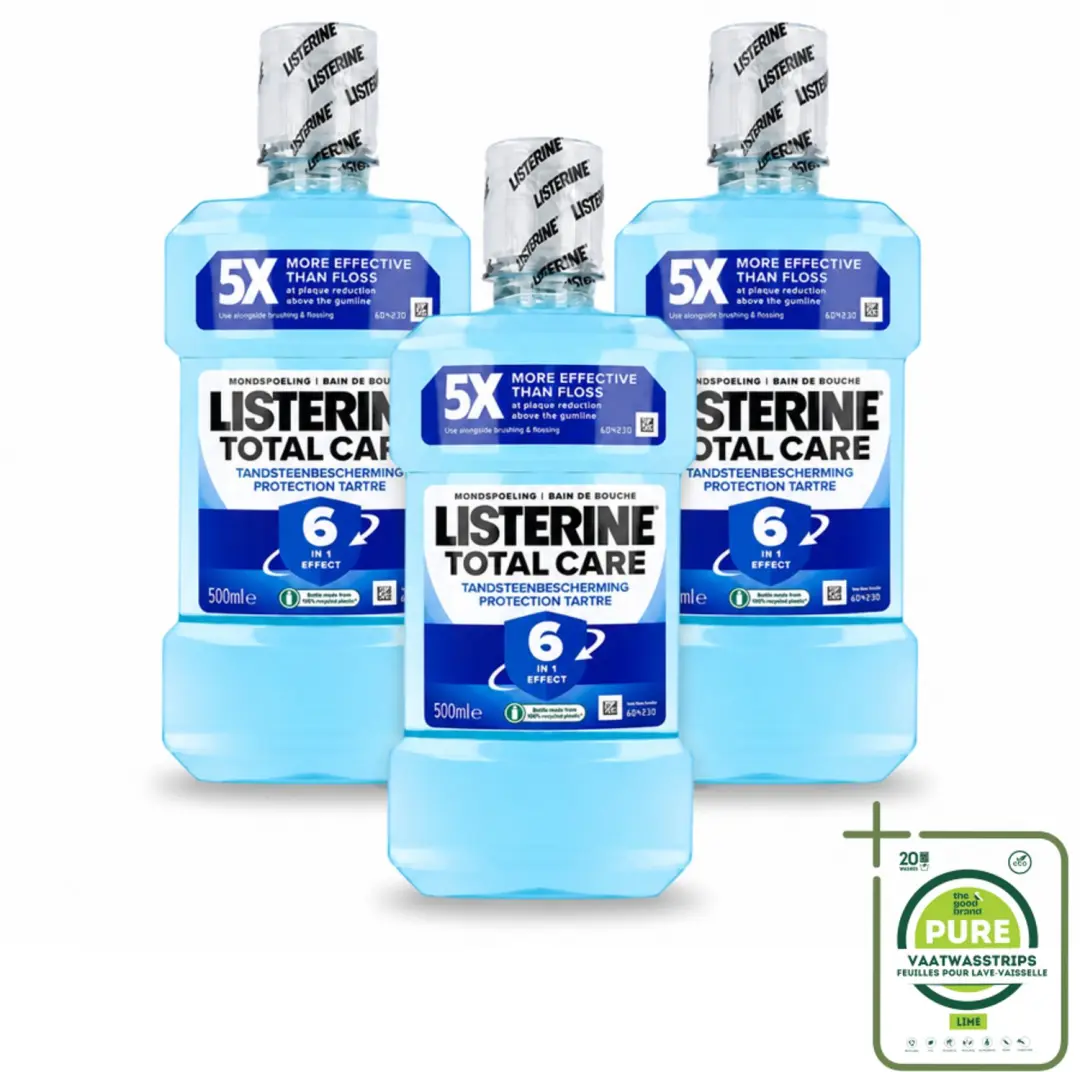 3 x Listerine