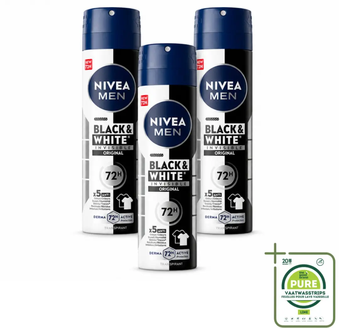 3 x NIVEA MEN