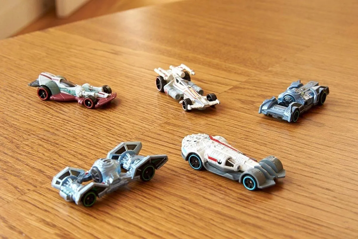 Hot Wheels Star Wars TIE Advanced X1 - Blauw - afbeelding 2 van 4
