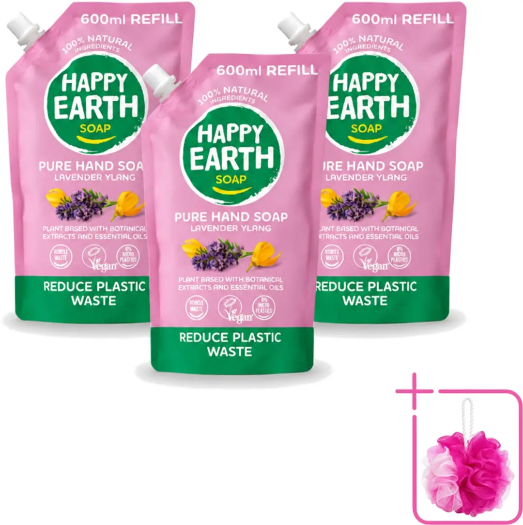 3 x Happy Earth