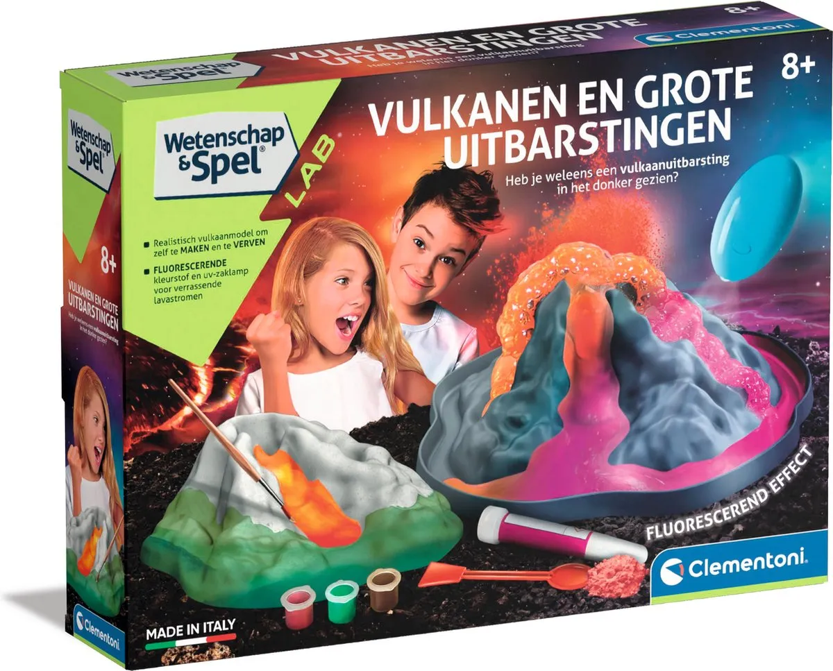 Clementoni Wetenschap & Spel Vulkanen en Grote Uitbarstingen!