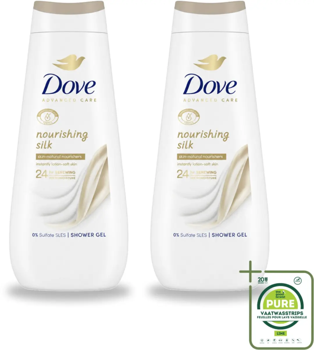 2 x Dove Douchecrème