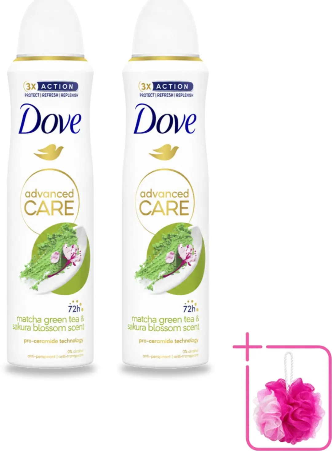 2 x Dove Deodorant Spray