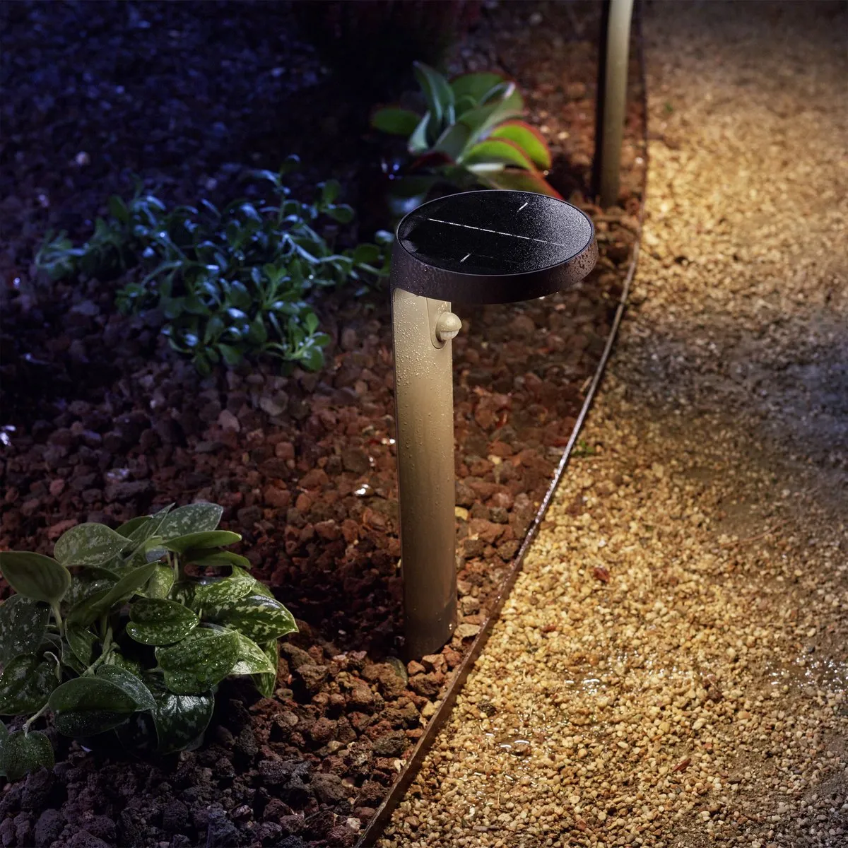 Philips Tyla Zonne-energie Sokkellamp 18W - Antraciet