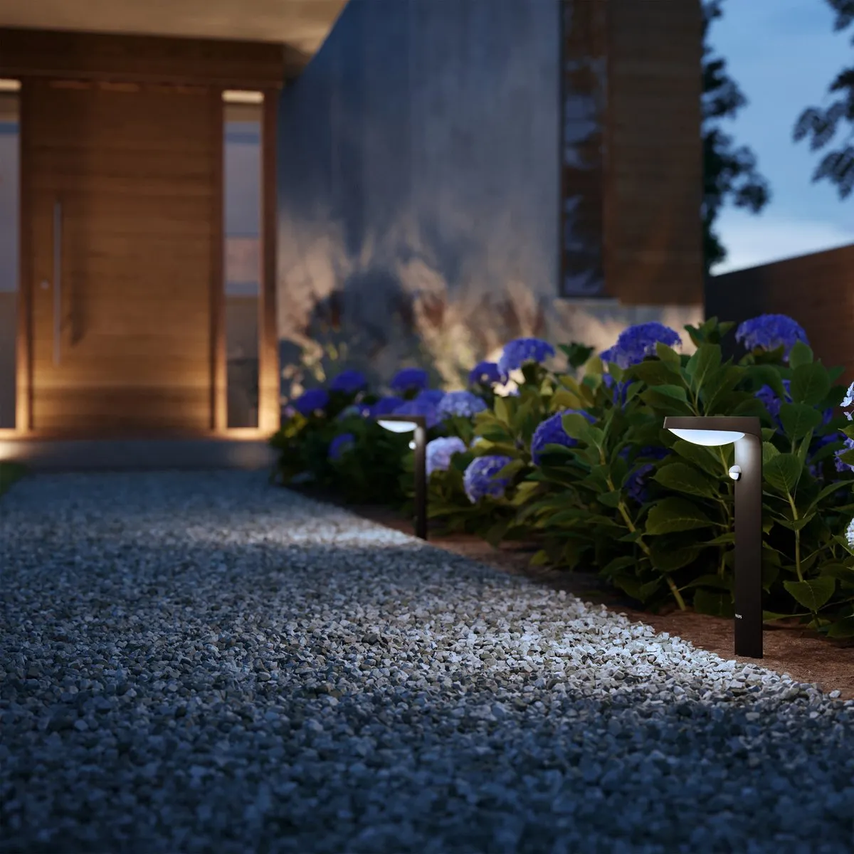 Philips Tyla Zonne-energie Sokkellamp 18W - Antraciet