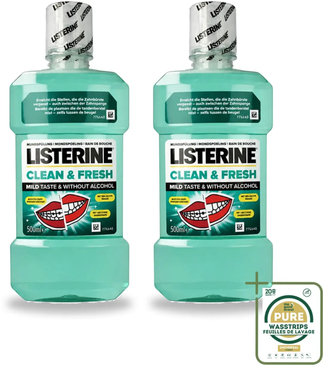 2 x Listerine