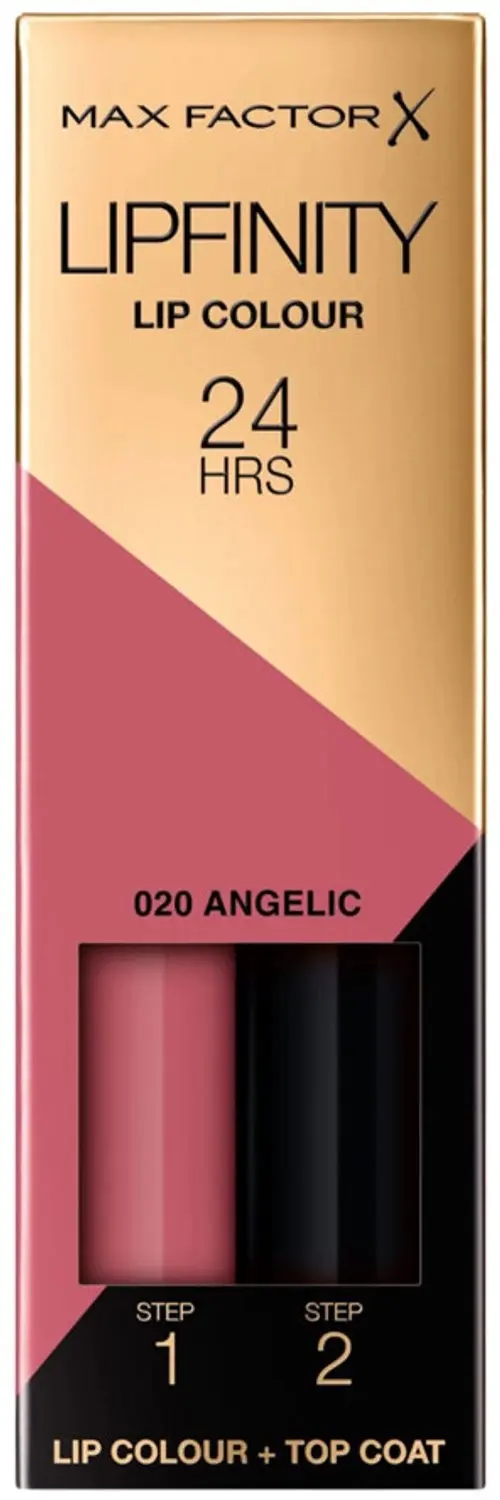 Max Factor Lipfinity Liquid Lipstick 020 Angelic - 2x2,3ml