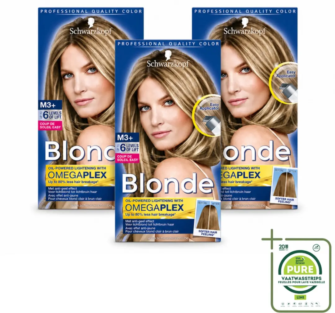 3 x Schwarzkopf