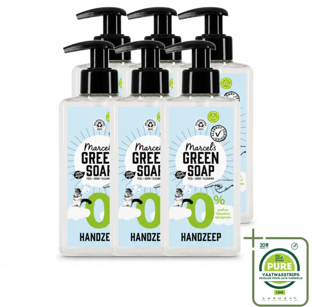 6 x Marcel's Green Soap