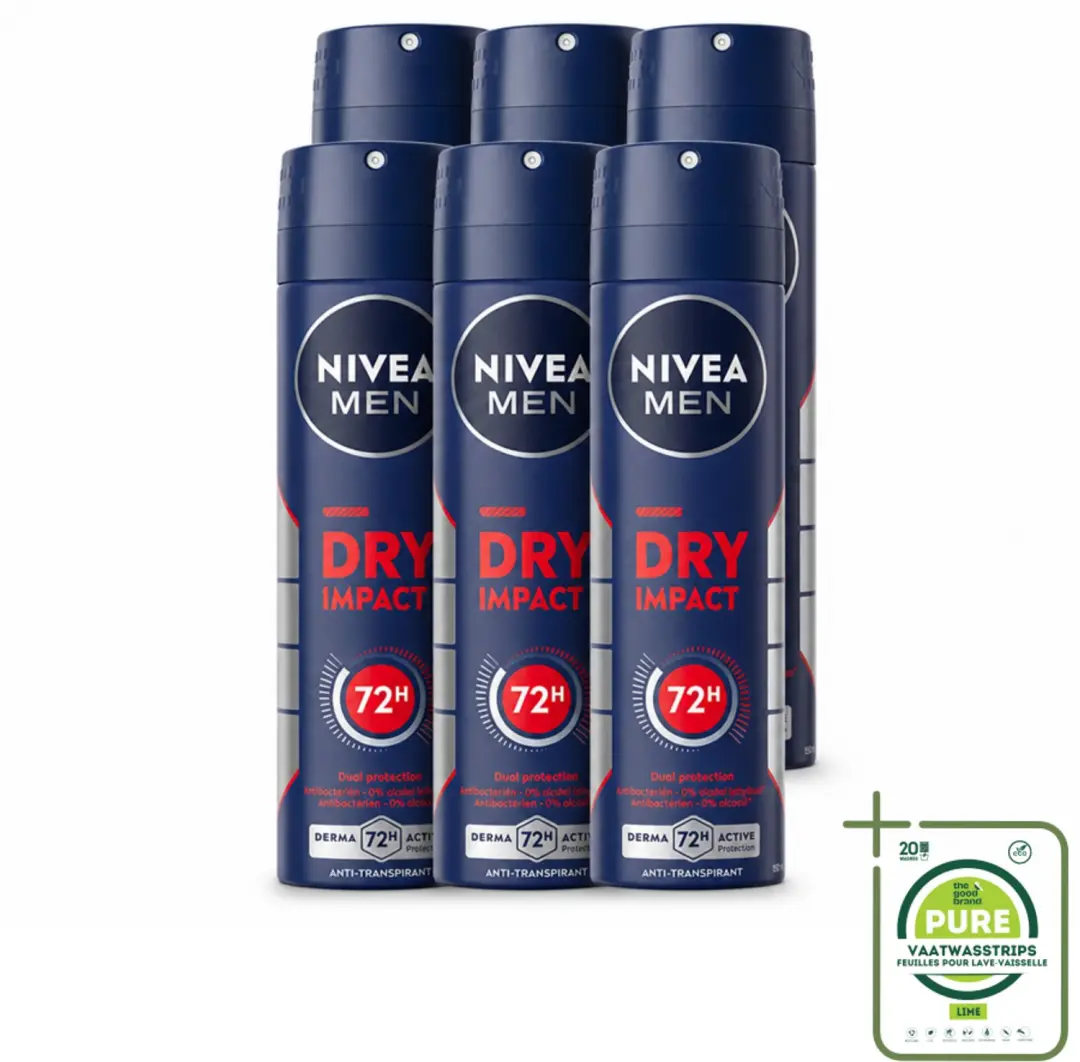 6 x NIVEA MEN