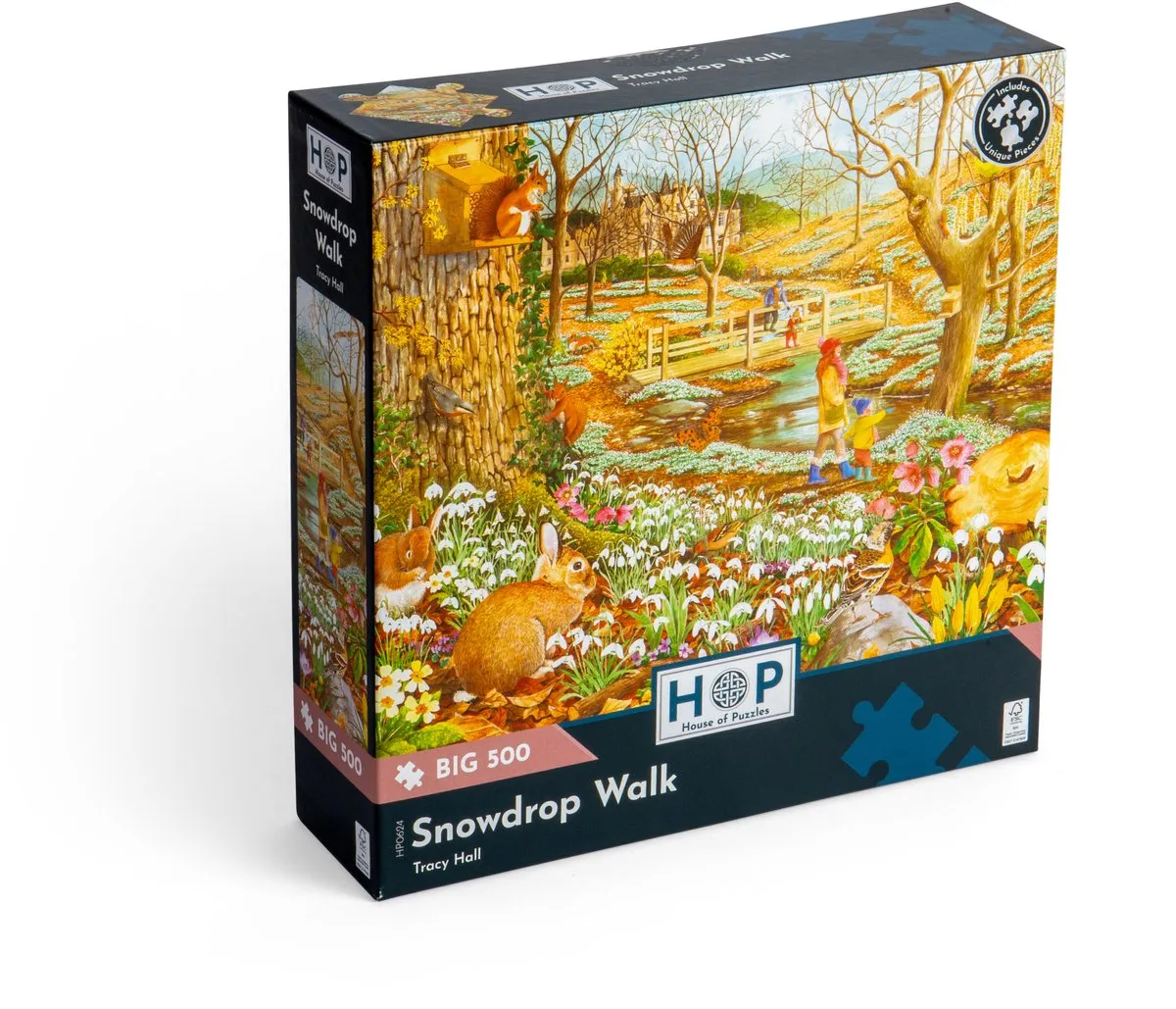 House Of Puzzles Snowdrop Walk Legpuzzel 500 Stuks - HP0624