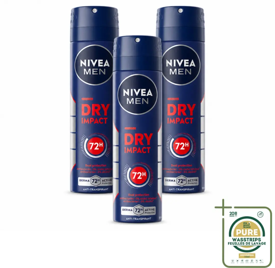3 x NIVEA MEN