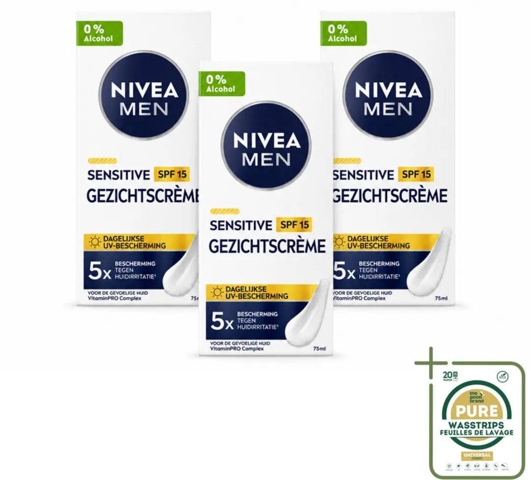 3 x NIVEA MEN