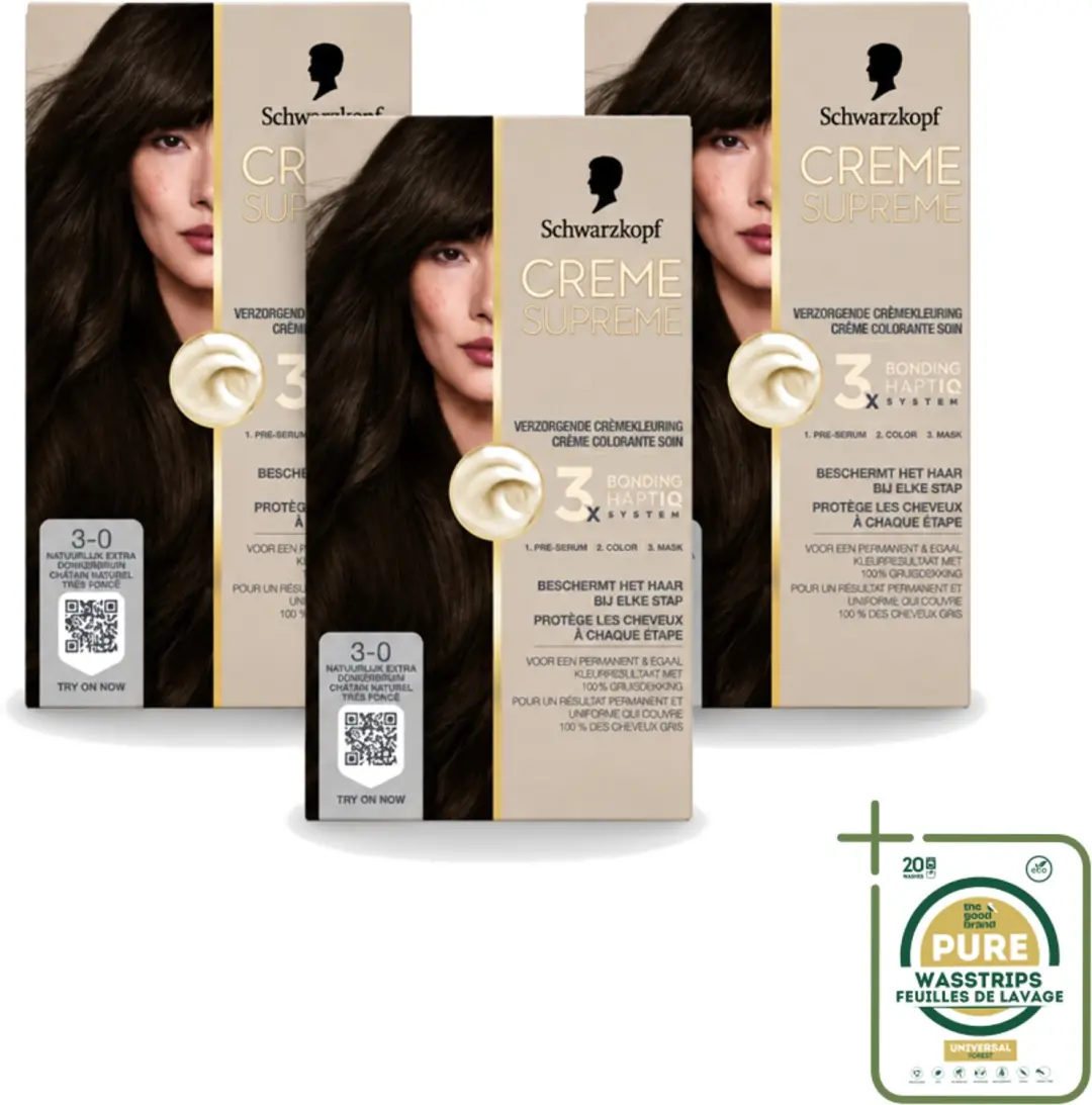 3 x Schwarzkopf