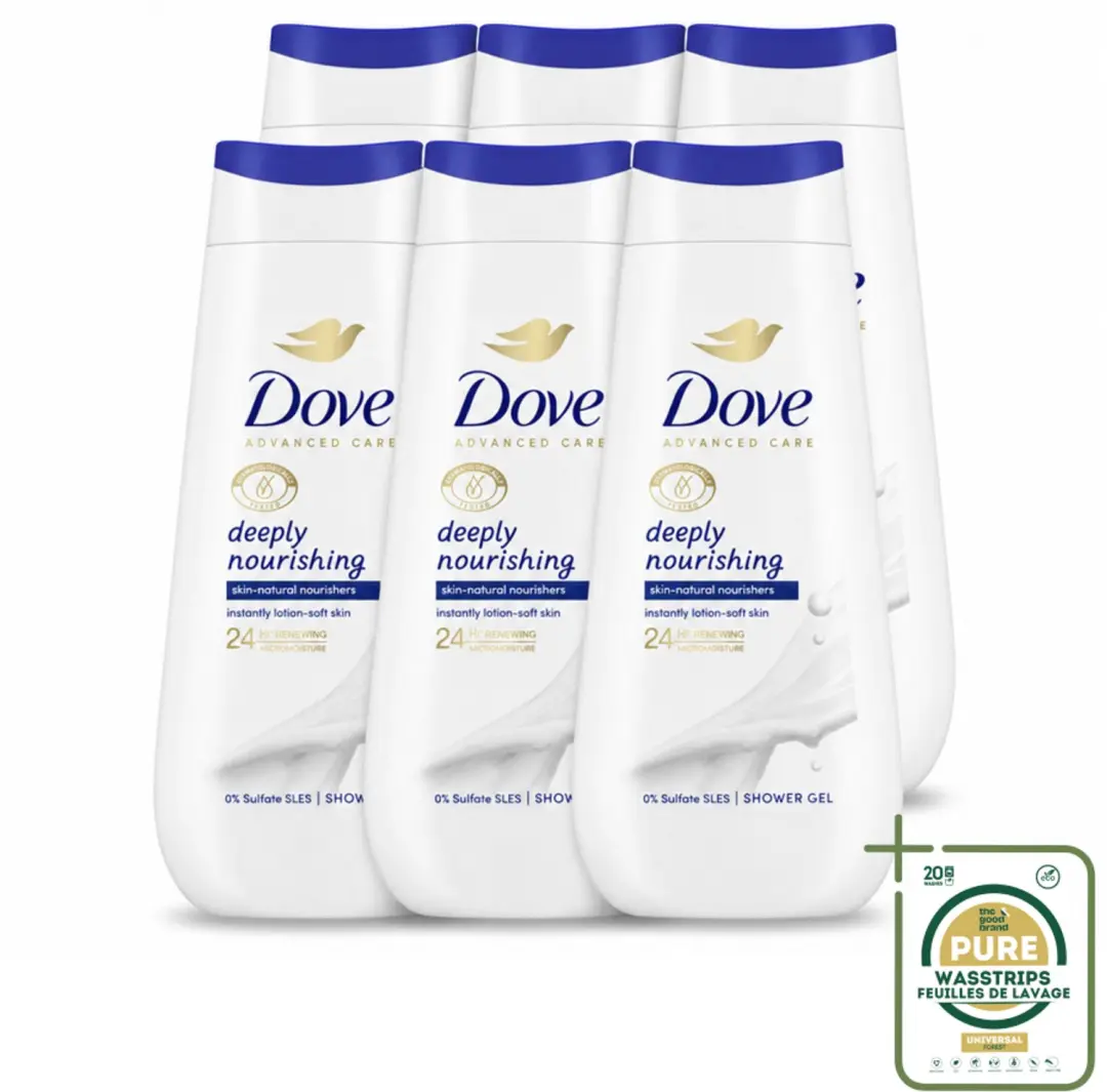 6 x Dove Douchecrème