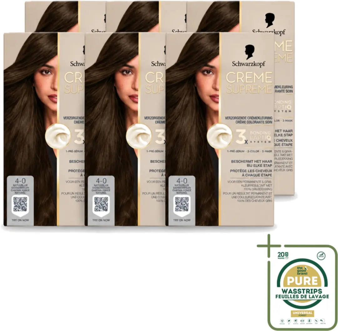 6 x Schwarzkopf