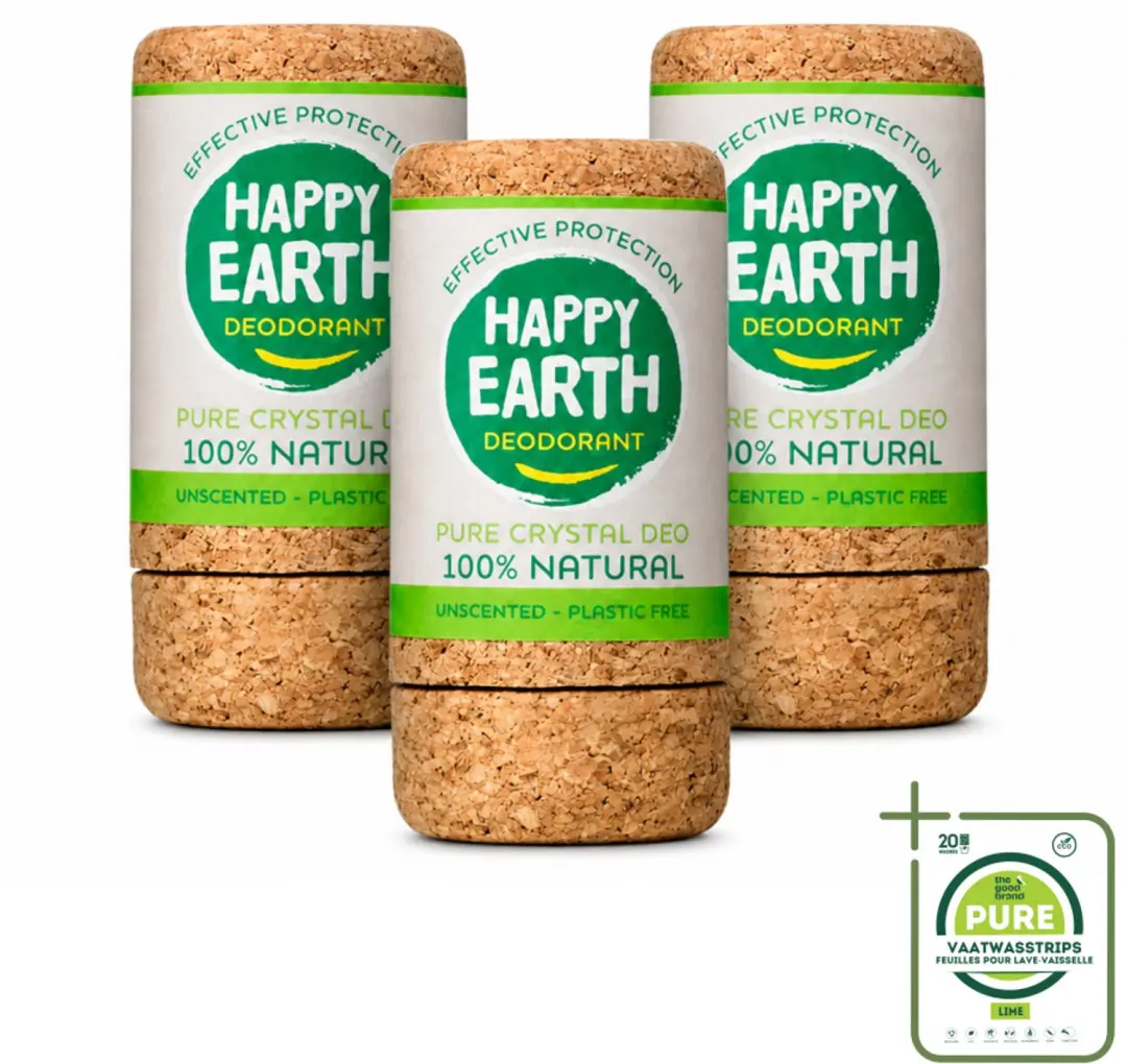 3 x Happy Earth