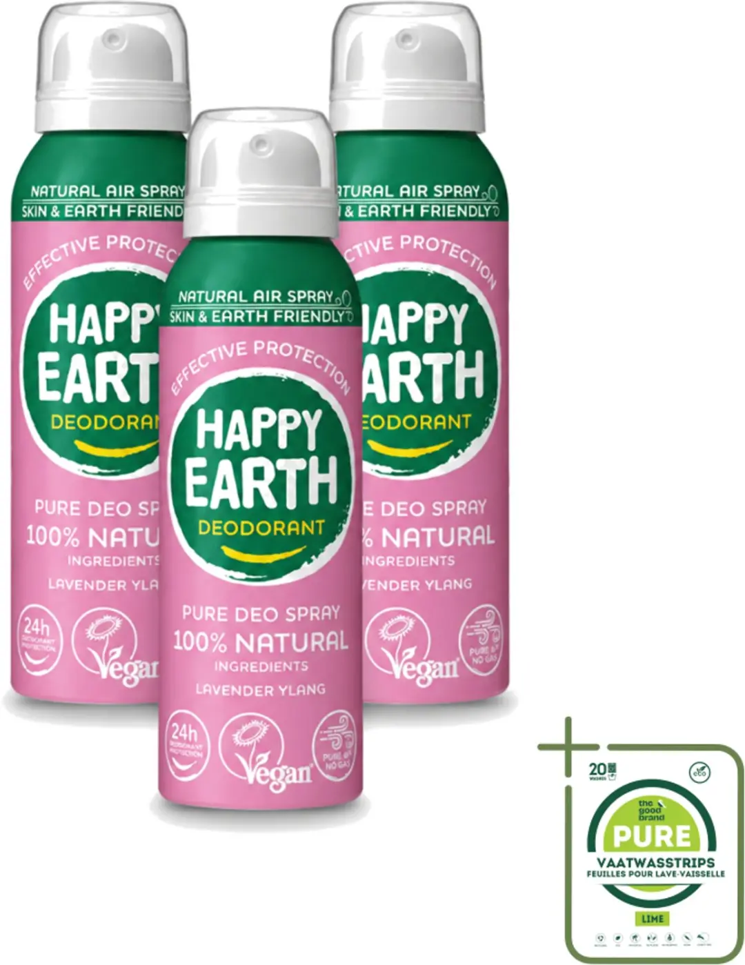3 x Happy Earth
