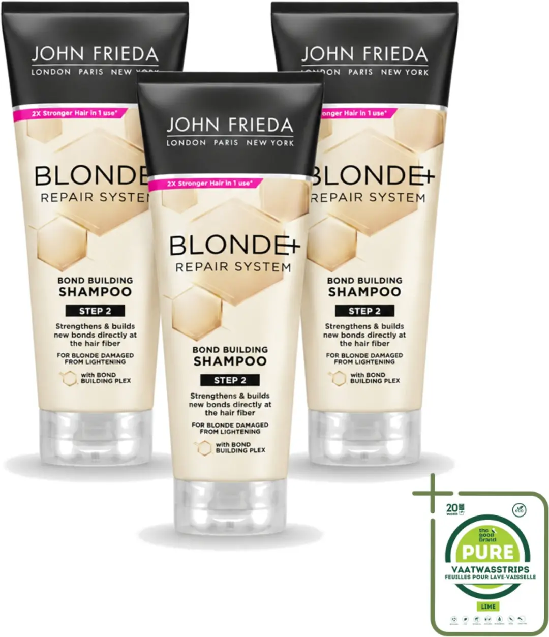 3 x John Frieda