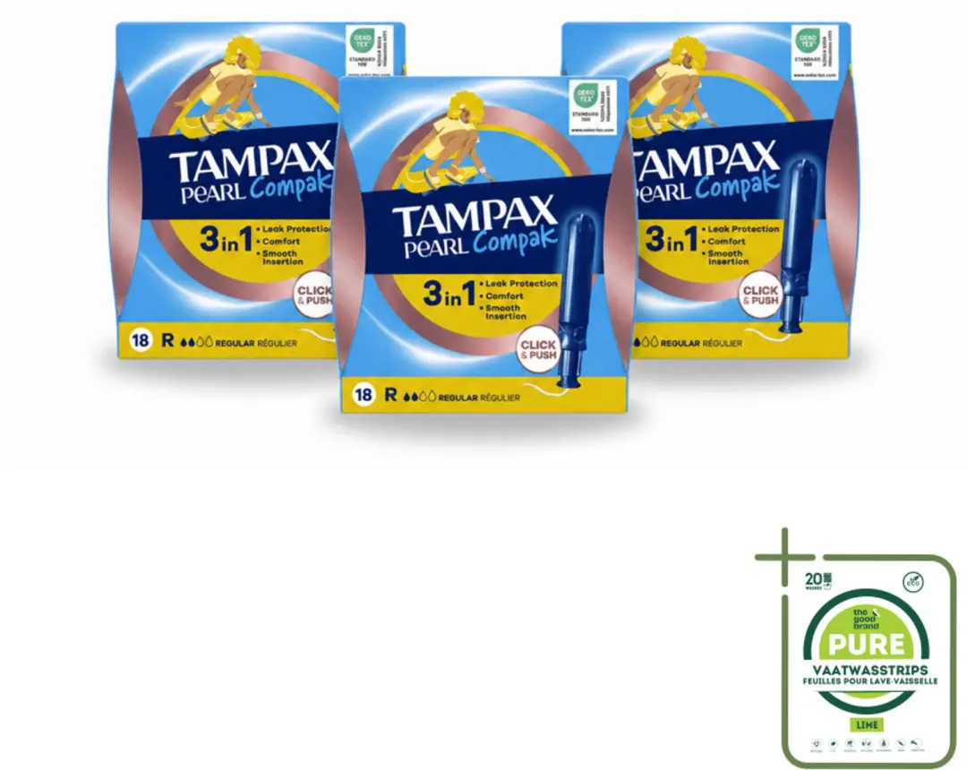 3 x Tampax