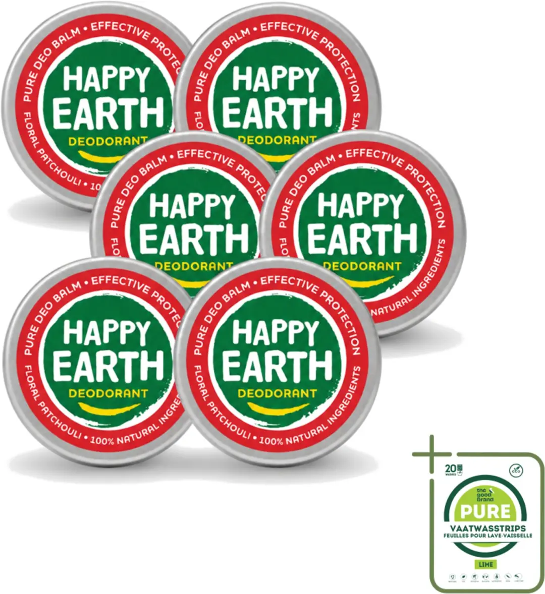 6 x Happy Earth