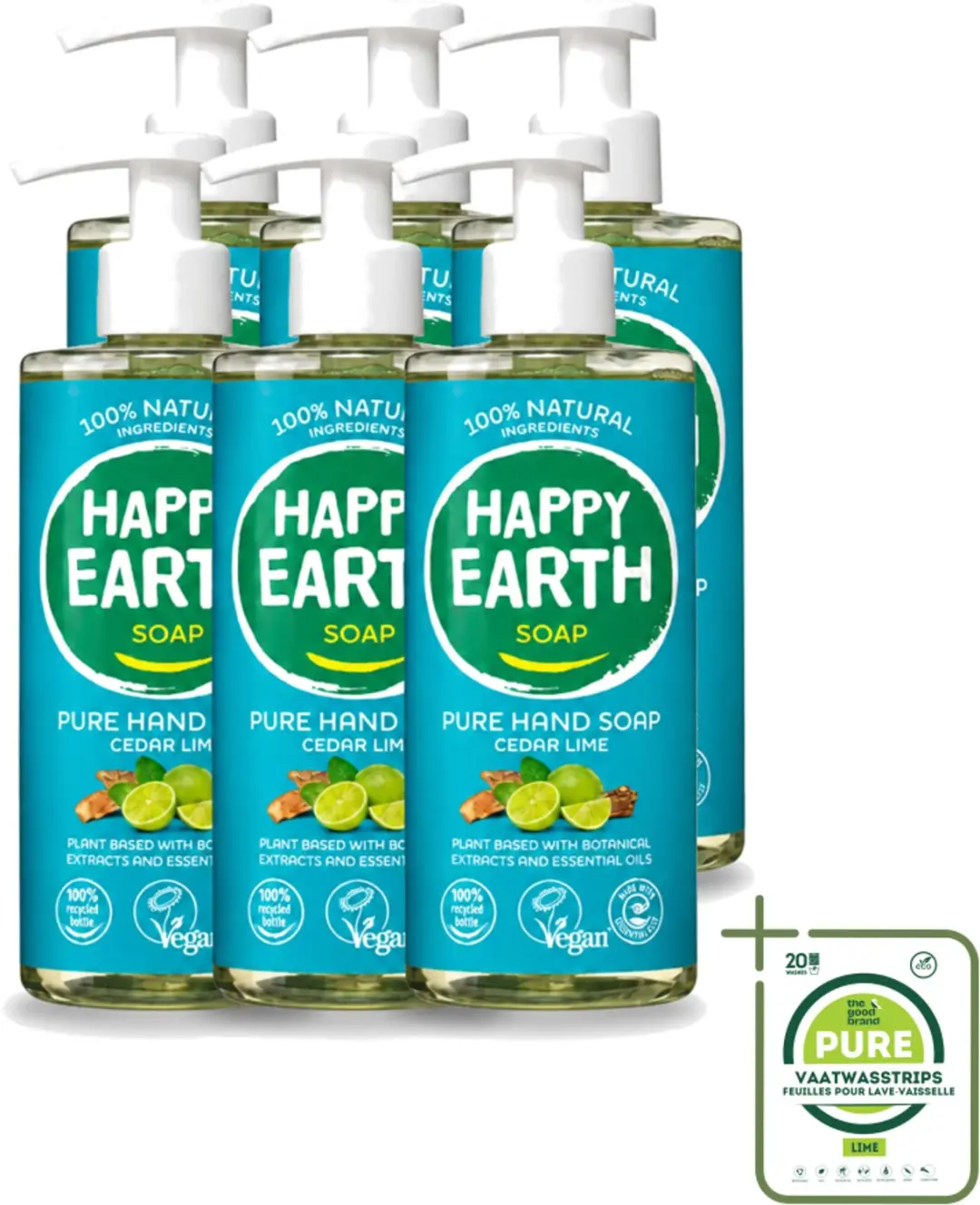 6 x Happy Earth