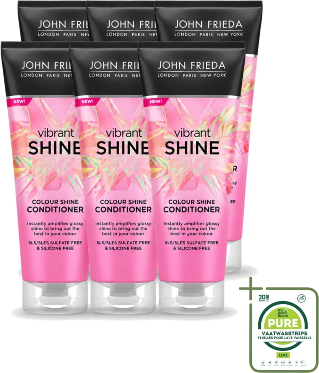6 x John Frieda