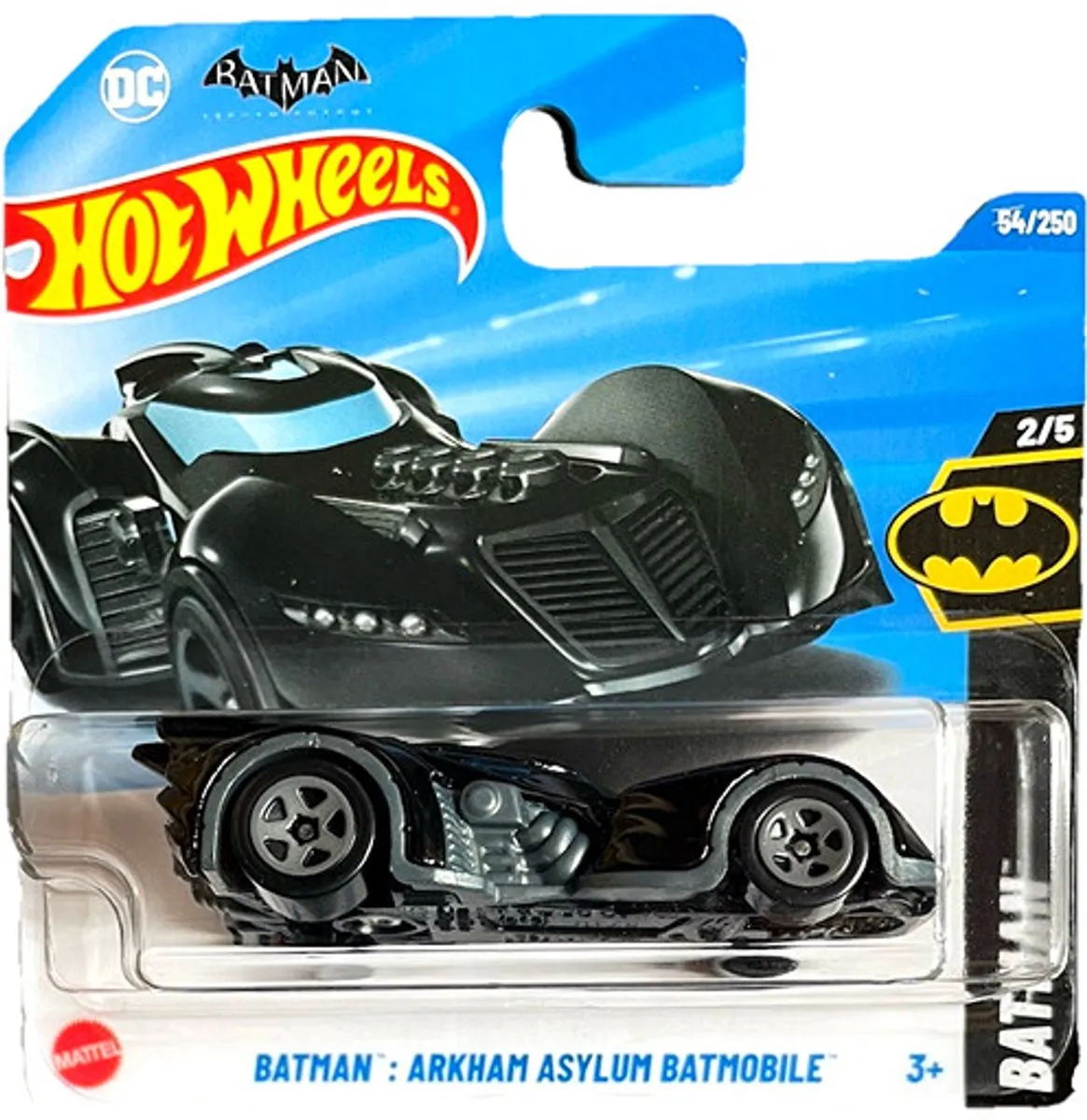 Hot Wheels Batman Arkham Asylum Batmobile 1:64