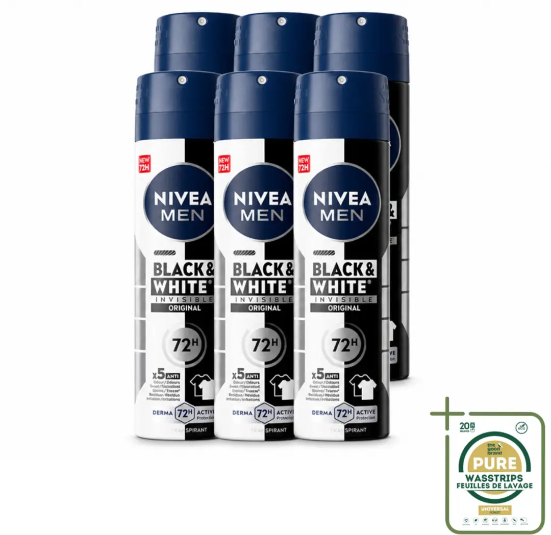 6 x NIVEA MEN