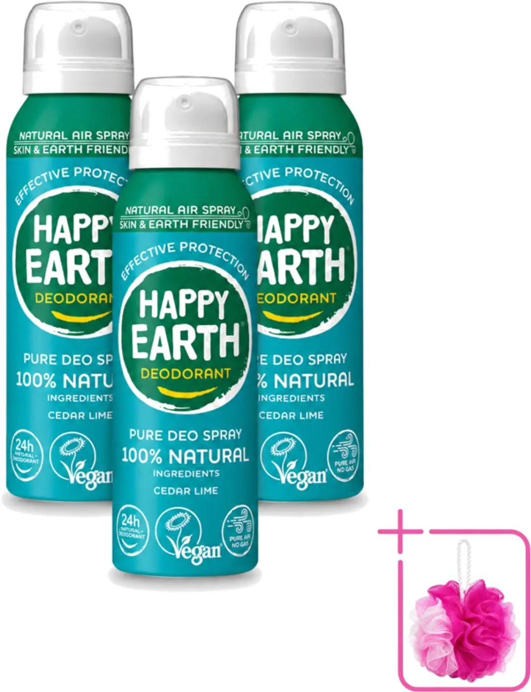 3 x Happy Earth