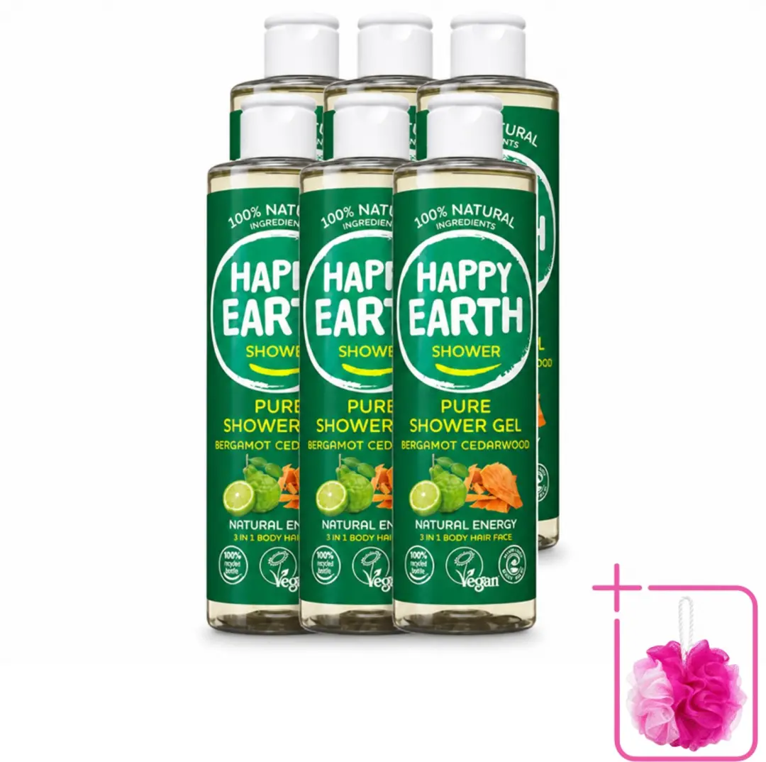 6 x Happy Earth