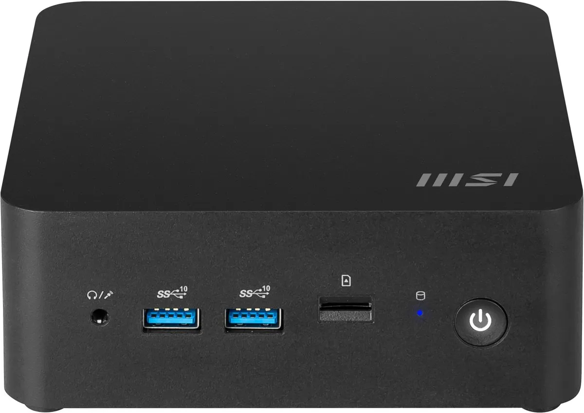 MSI Intel Core 3 100U Mini PC - 6 Cores - 120W