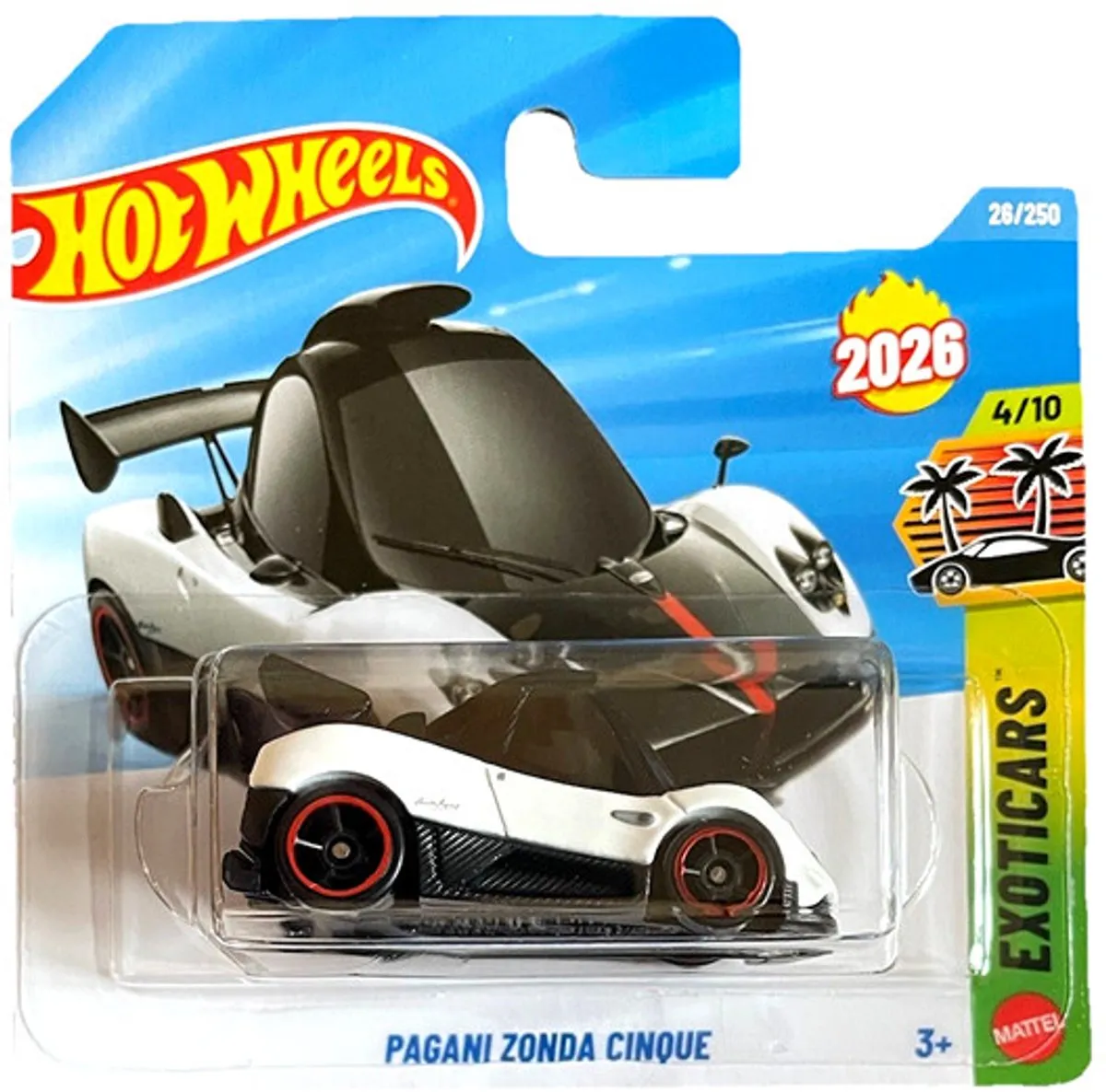 Hot Wheels Pagani Zonda Cinque 21A Short Cart