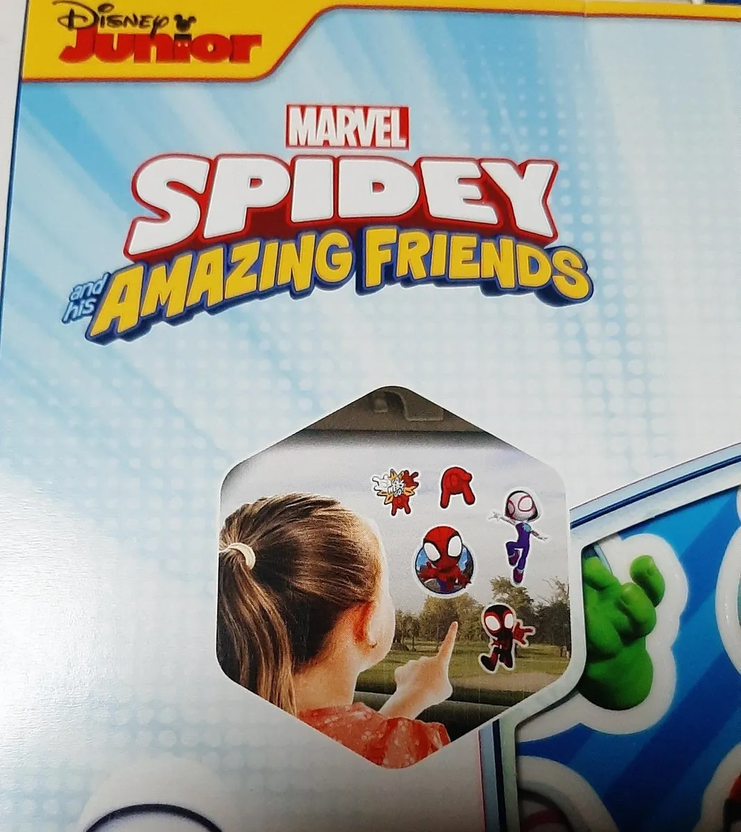 Marvel Spidey and Amazing Friends Raamstickers 38 Stuks - Multicolor
