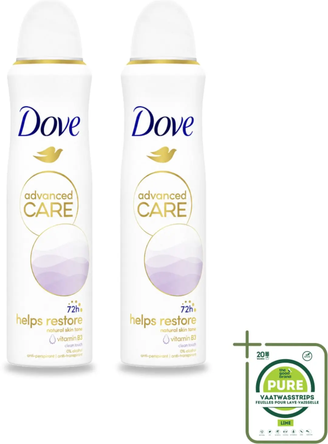 2 x Dove