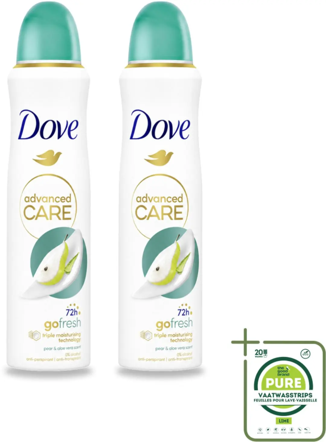 2 x Dove