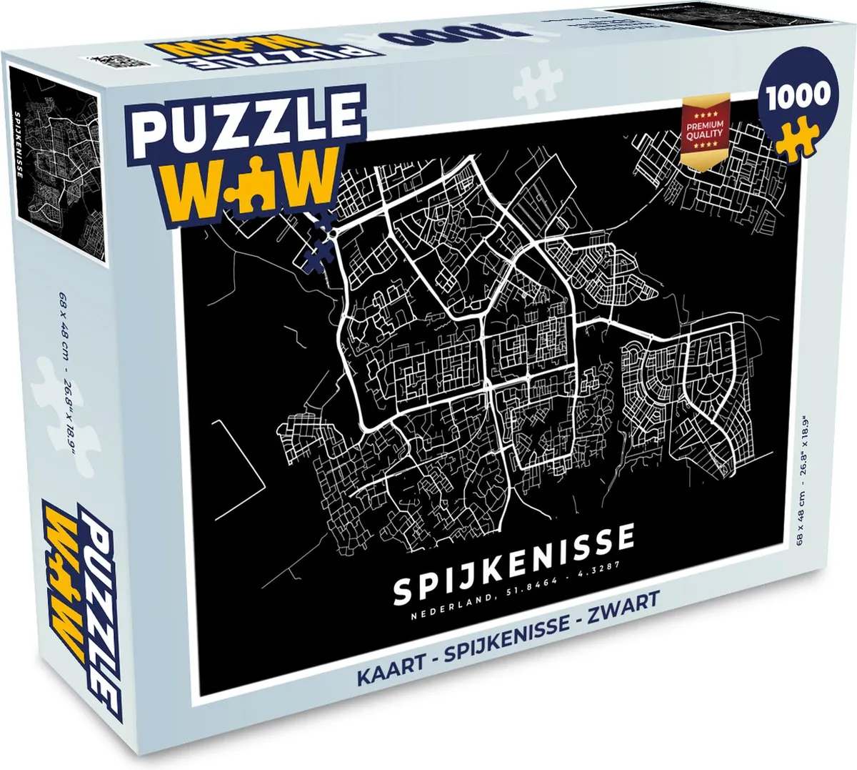 PuzzleWow Spijkenisse Legpuzzel 1000 Stuks