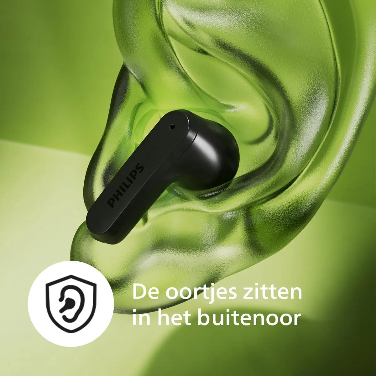 Philips TAT2139 True Wireless Oordopjes - Zwart - afbeelding 3 van 6